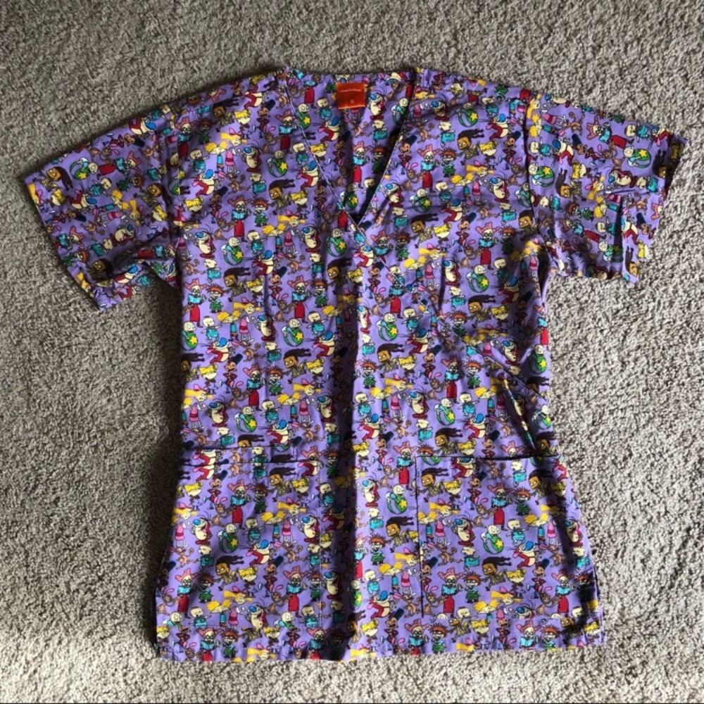 Nickelodeon Scrub Top